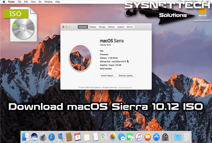 Macos sierra 10 12 download